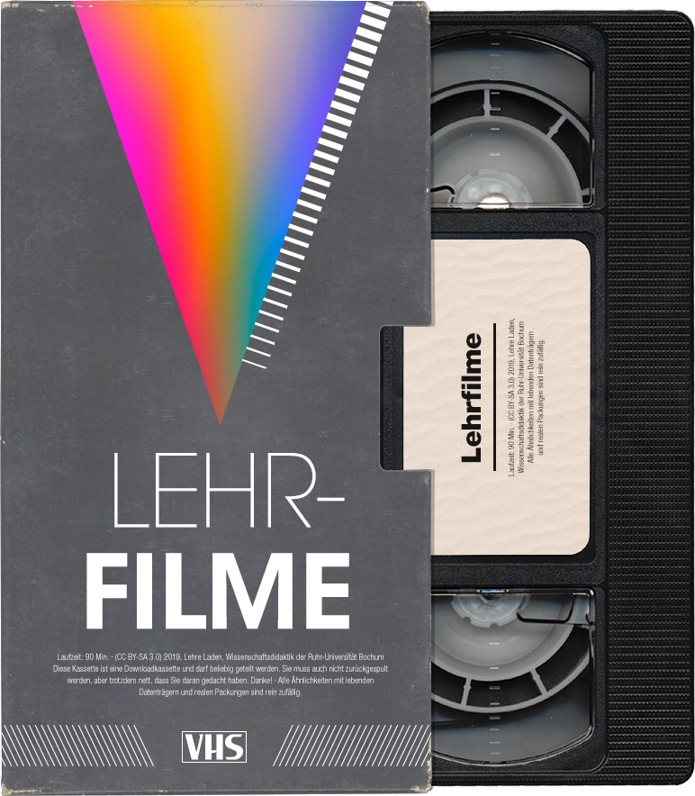 Symbolbild zu Lehrfilme: eine VHS-Kassette