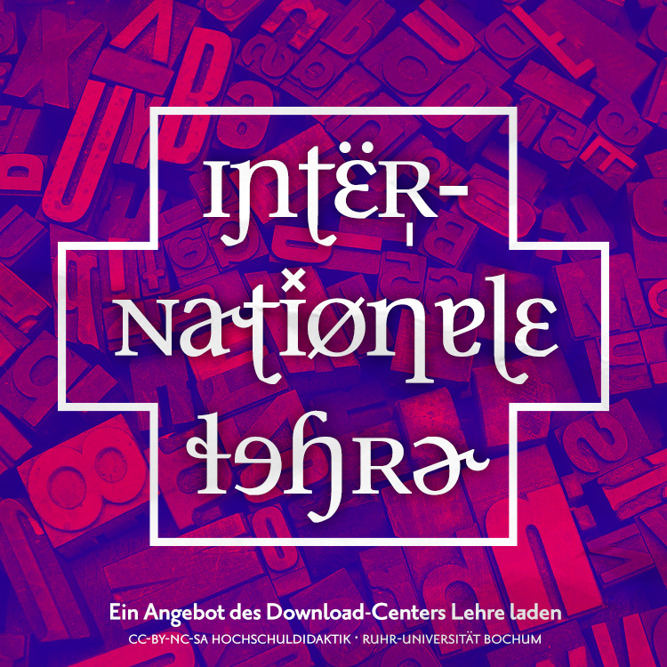 symbolbild zur rubrik internationale und interkulturelle lehre